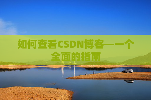 如何查看CSDN博客—一个全面的指南